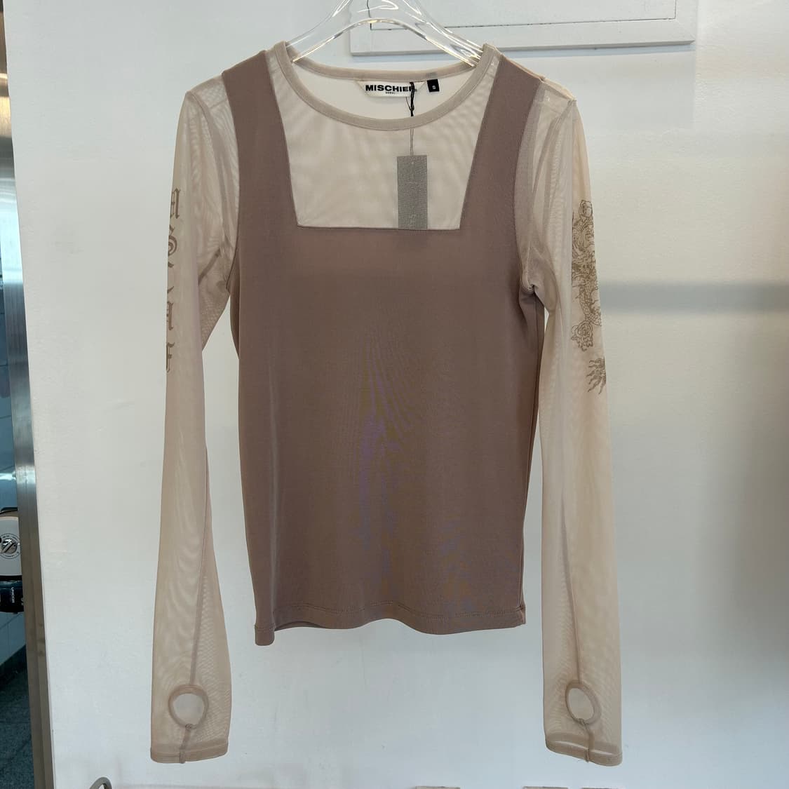 Mischief Seethrough Longsleeve 상품이미지1