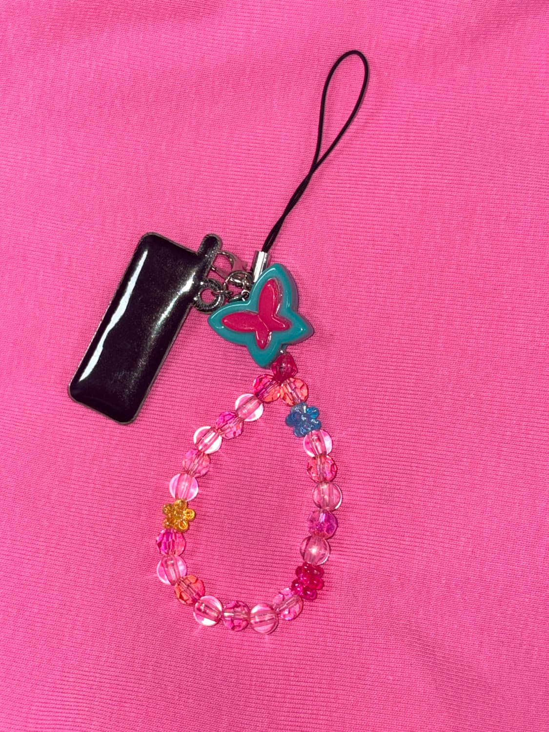 y2k 빈티지 무드 핸드메이드 키링 상품이미지4