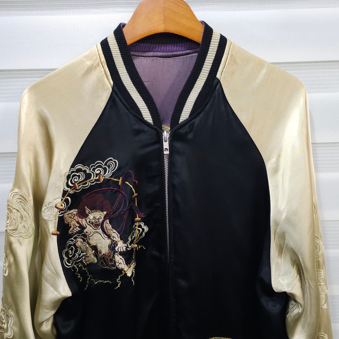 백화요란 양면 리버시블 스카잔 자켓- L 상품이미지2