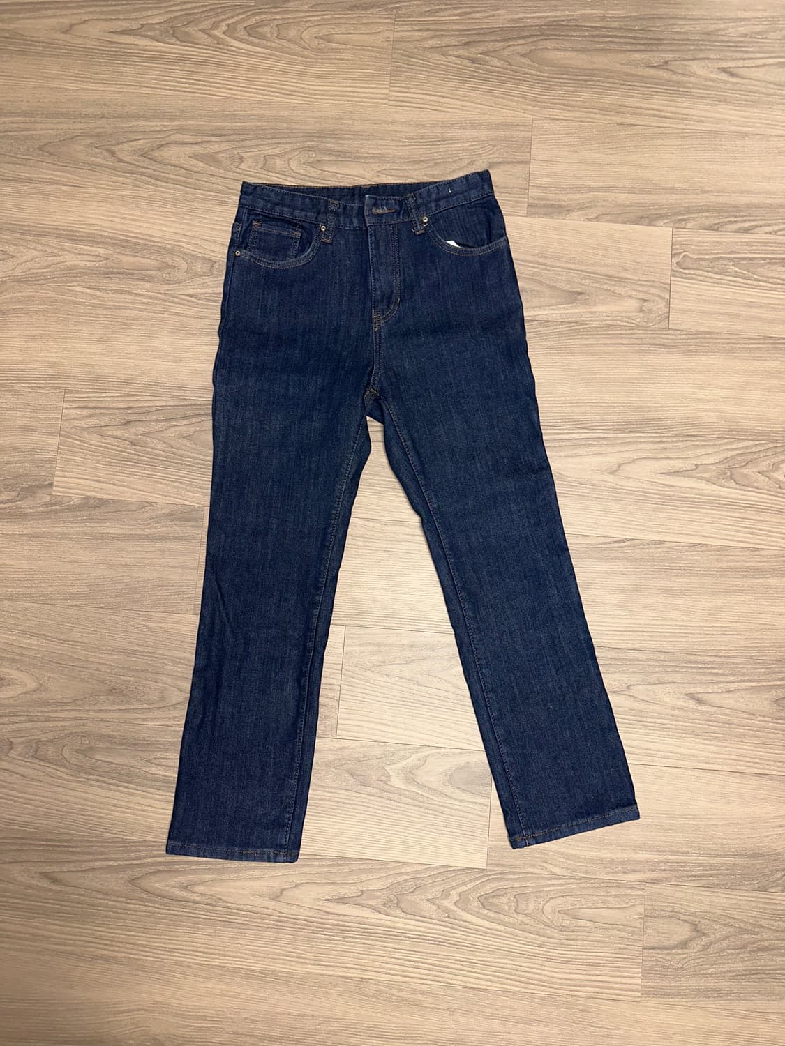 기모 하이웨이스트 스키니진 진청데님팬츠  상품이미지1