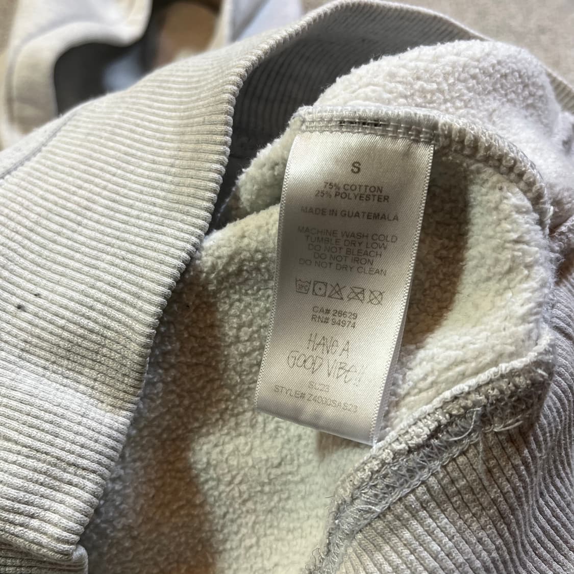 STÜSSY 스투시 괌 빅로고 후드티 상품이미지6