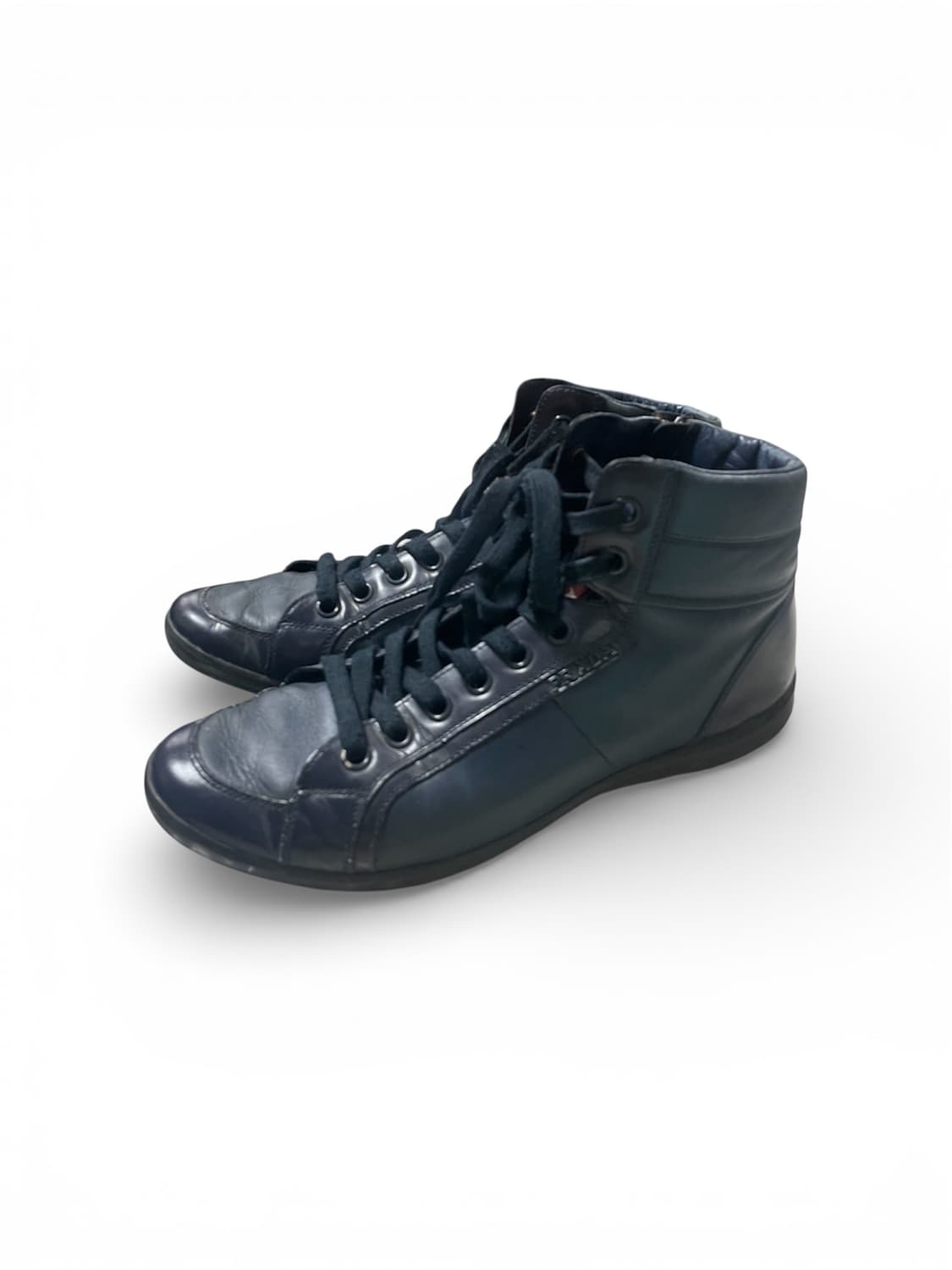 275) 프라다 스포츠 레더 하이탑 스니커즈  상품이미지1