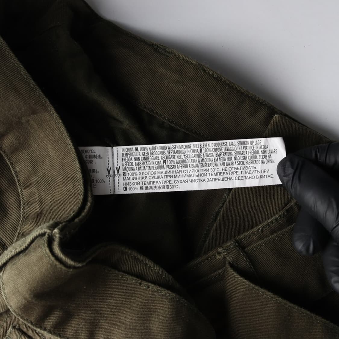 FOREVER21 카키 카고팬츠 밀리터리룩 L 상품이미지7