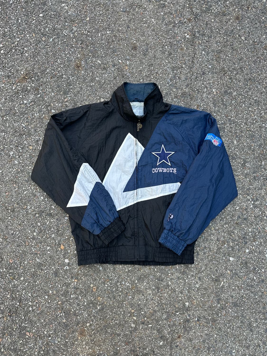 빈티지 90s NFL Pro Player 댈러스 카우보이 나일론 자켓  상품이미지1