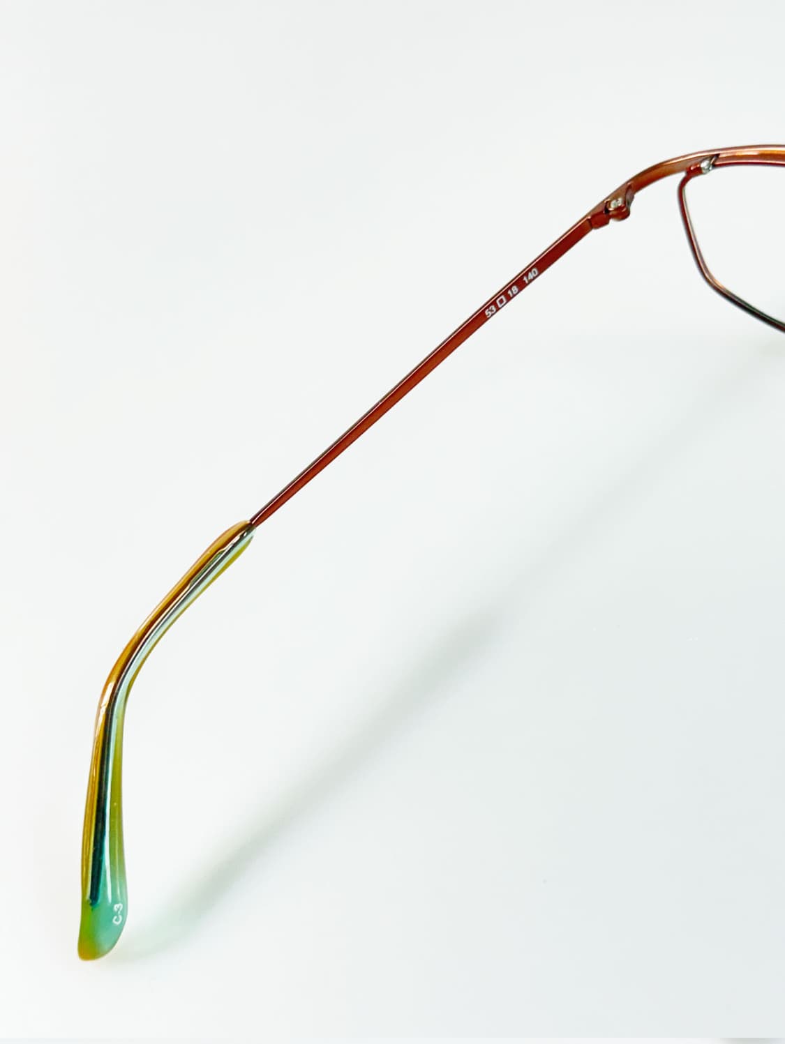 90s BUZZ 슬림 오벌 프레임 빈티지 안경 상품이미지7