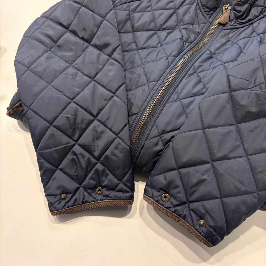 [XL] 폴로 랄프로렌 네이비 퀼팅 집업 자켓 D499 상품이미지8