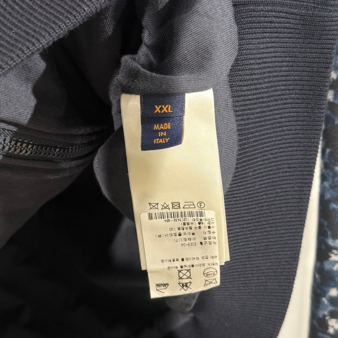 [새상품/2XL] 루이비통 모노그램 집스루 코튼 후드집업 상품이미지5