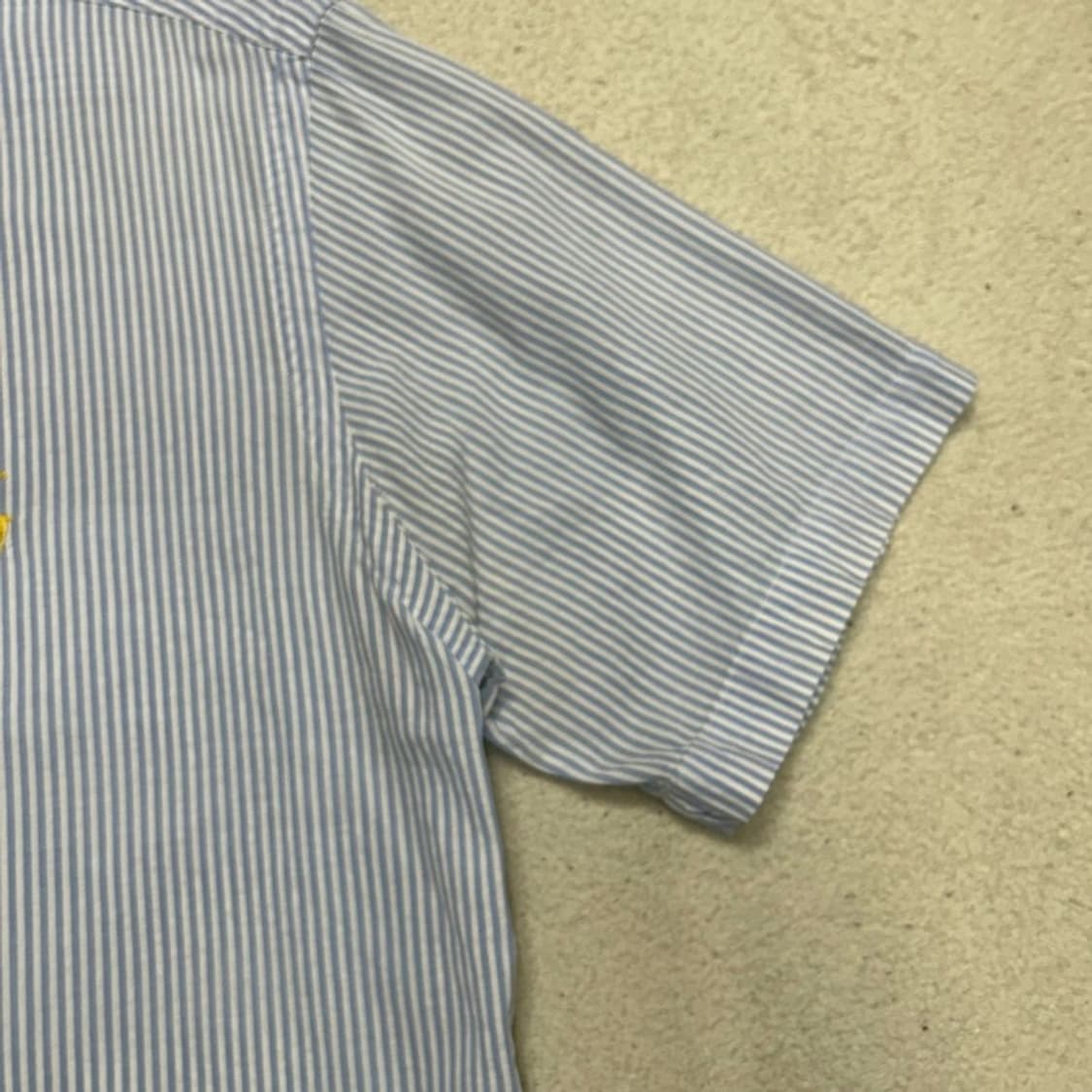 RALPH LAUREN 스트라이프 셔츠 스카이블루 S 상품이미지3