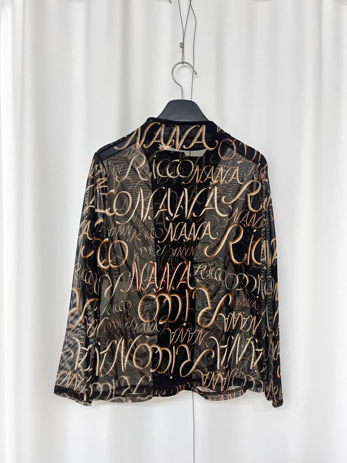 vintage see through shirt 상품이미지4