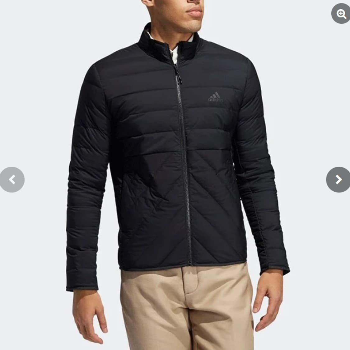 아디다스 남성 구스다운 경량패딩 L 상태최상 상품이미지5