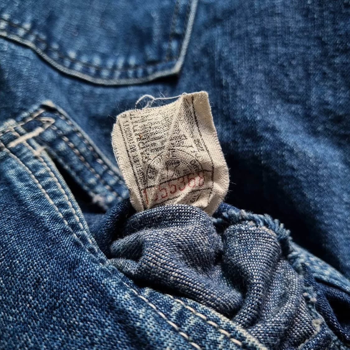 60s Lee 191-LB 젤트데님 블랭킷 워크자켓 44R 상품이미지8