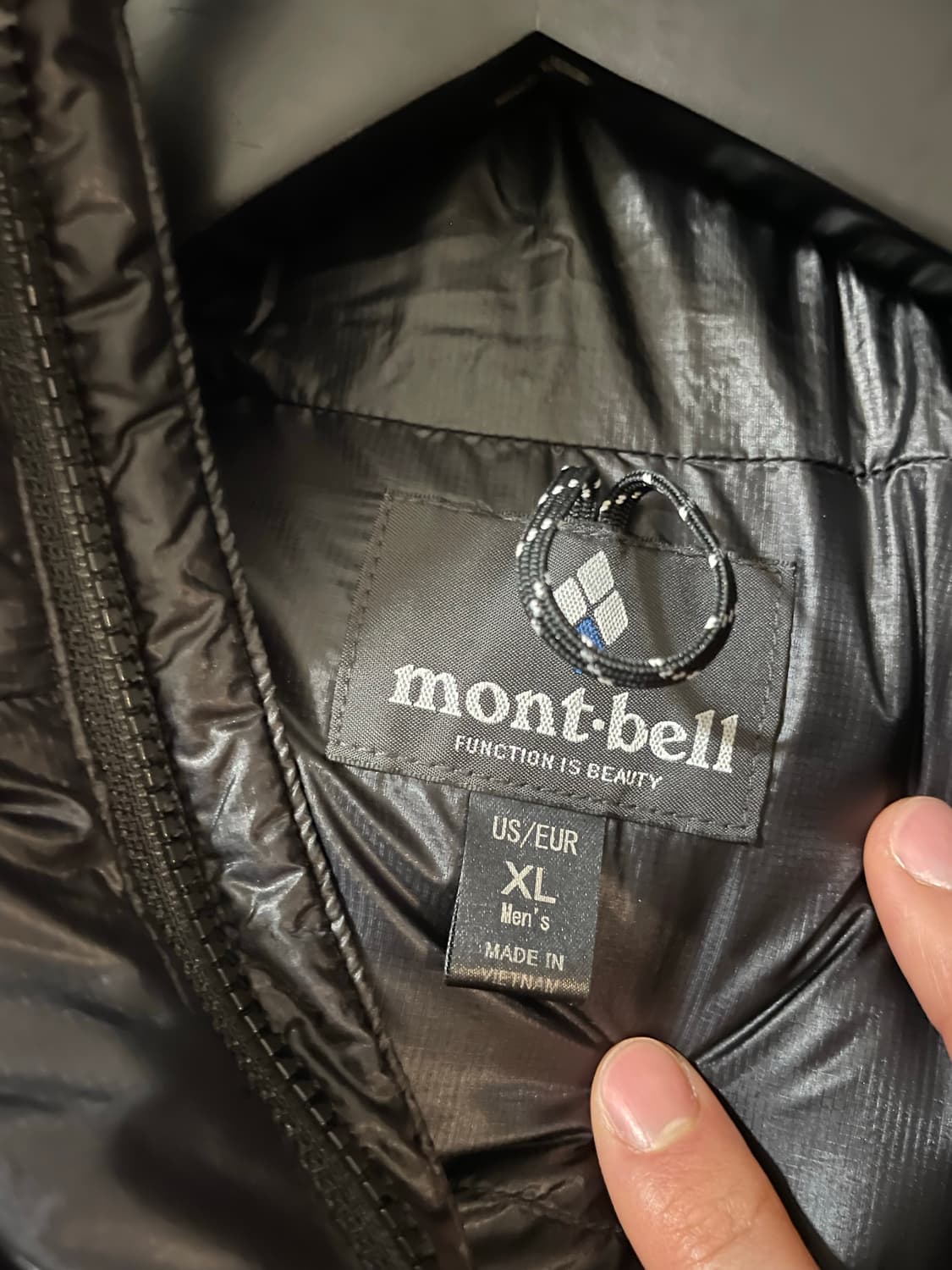 몽벨 US 미라지 헤비 다운 파카 블랙 XL 상품이미지4