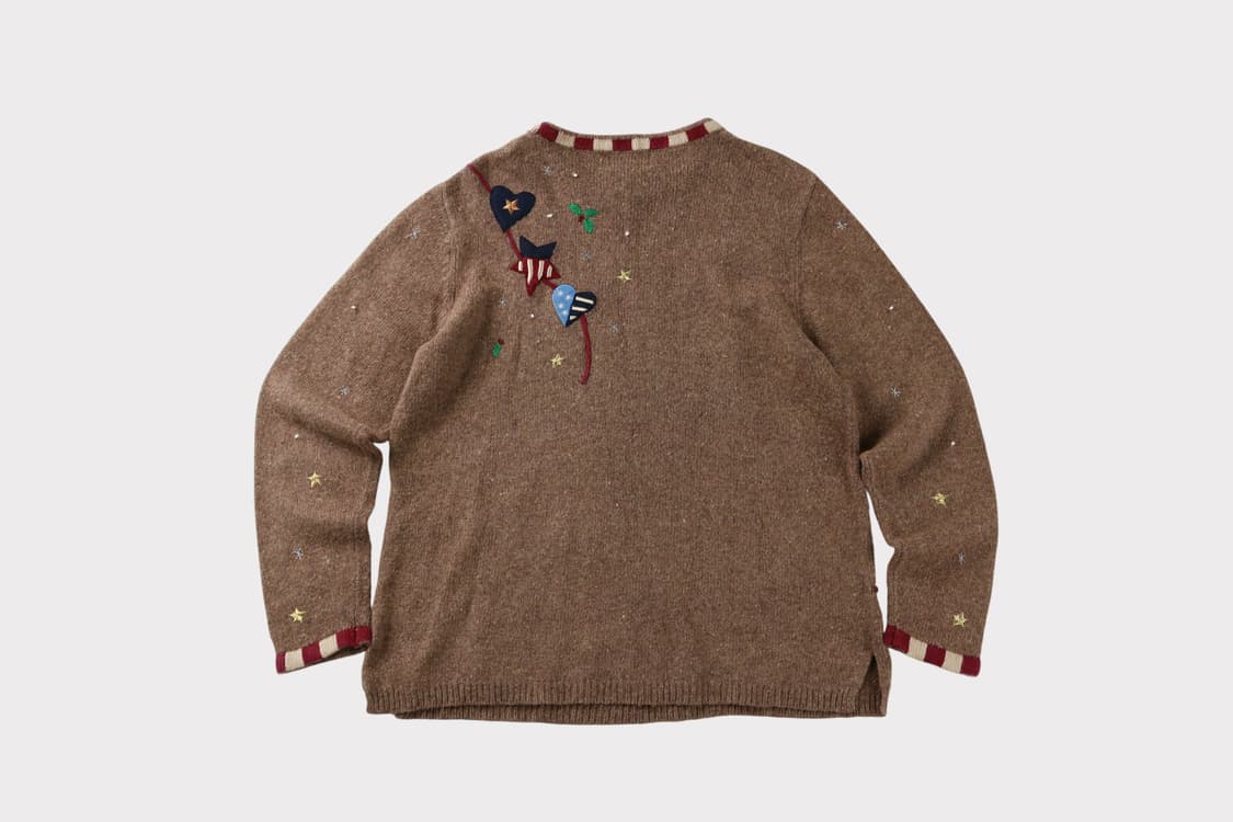 [L] 90's USA 크리스마스 스웨터 상품이미지5