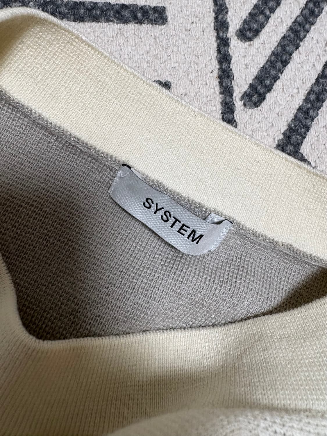 시스템옴므 니트 스웨터 100 상품이미지4