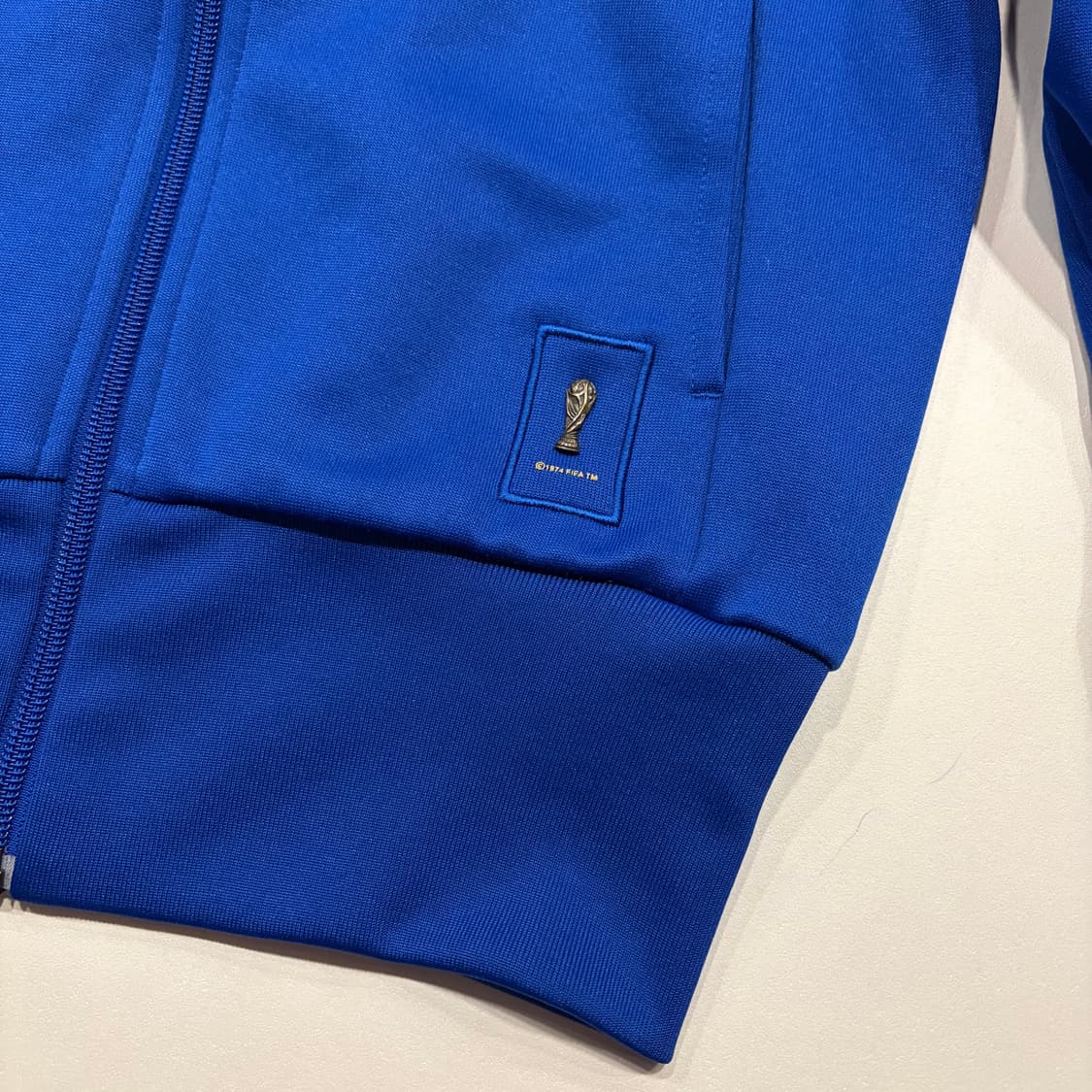 [M] 06s 아디다스 재팬 파란색 삼선 져지 재킷 C11 상품이미지6