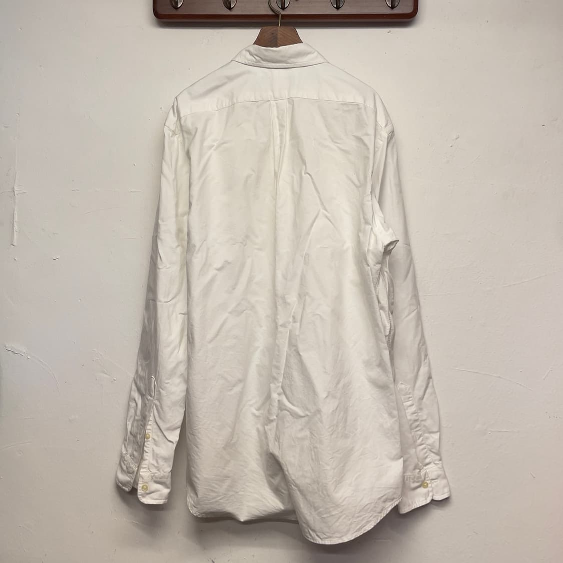 폴로 랄프로렌 옥스포드 화이트 셔츠   상품이미지4