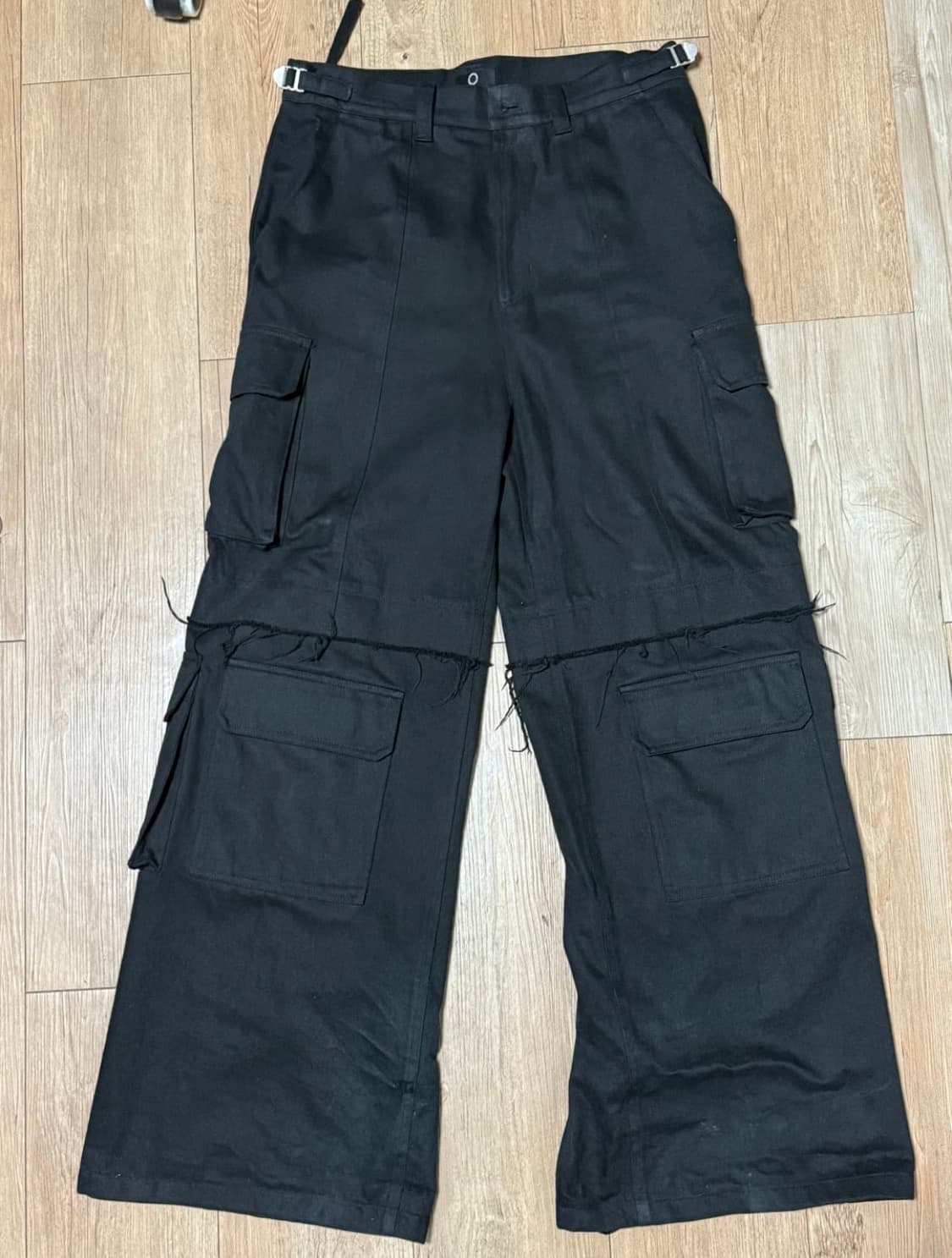 OMO service 오엠오 레이어드 카고 배기진 상품이미지2