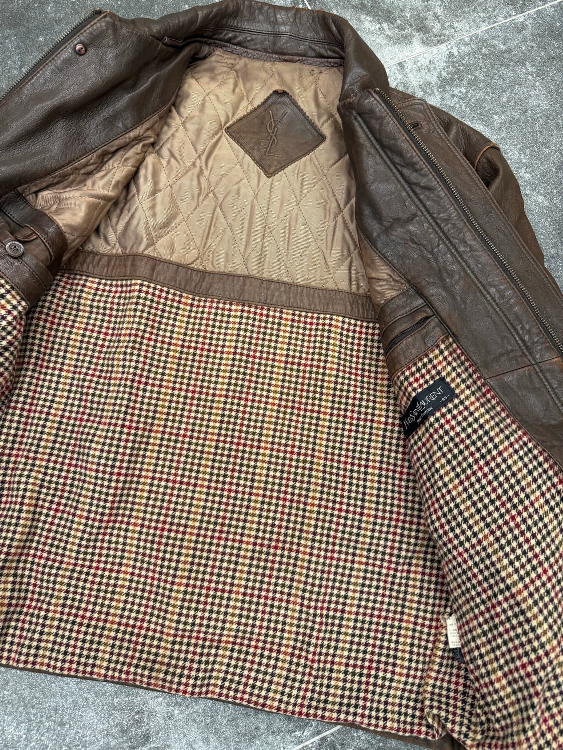 YSL 입생로랑 양가죽 자켓 상품이미지8