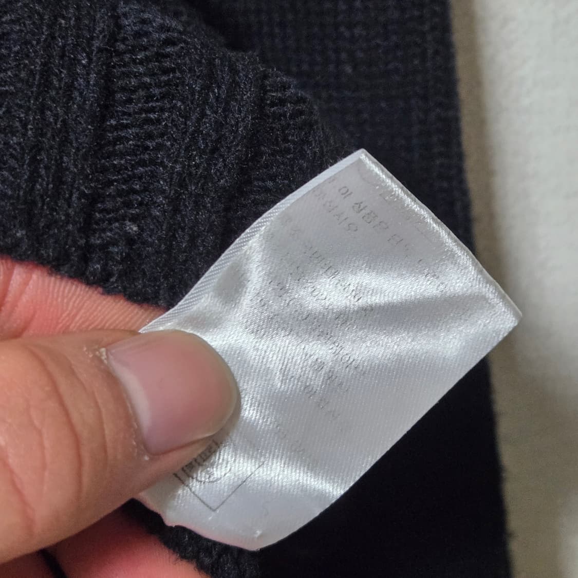 시눈 블랙 풀오버 니트 / 여성니트 상품이미지7