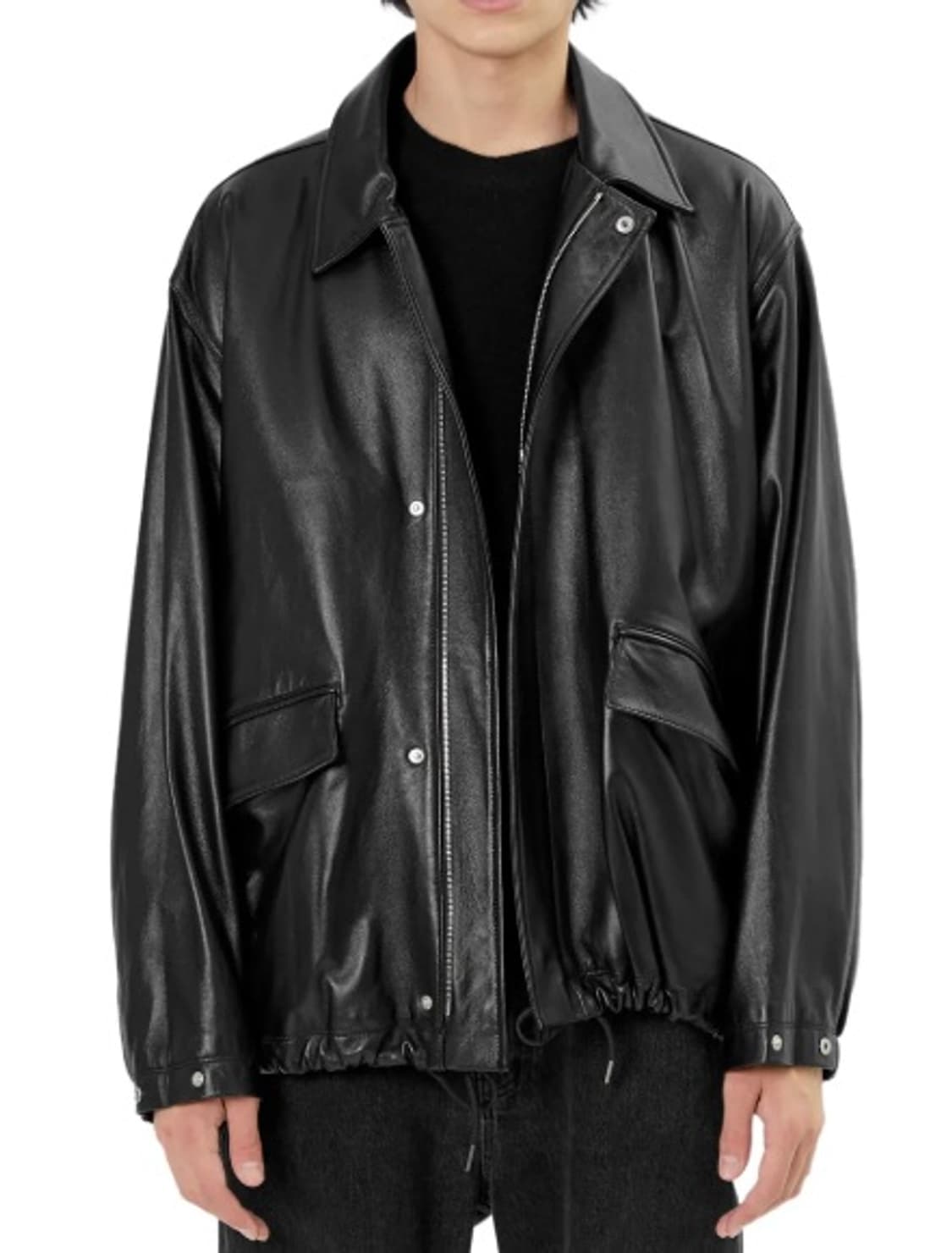 브라운야드 레더 필드 자켓 상품이미지1