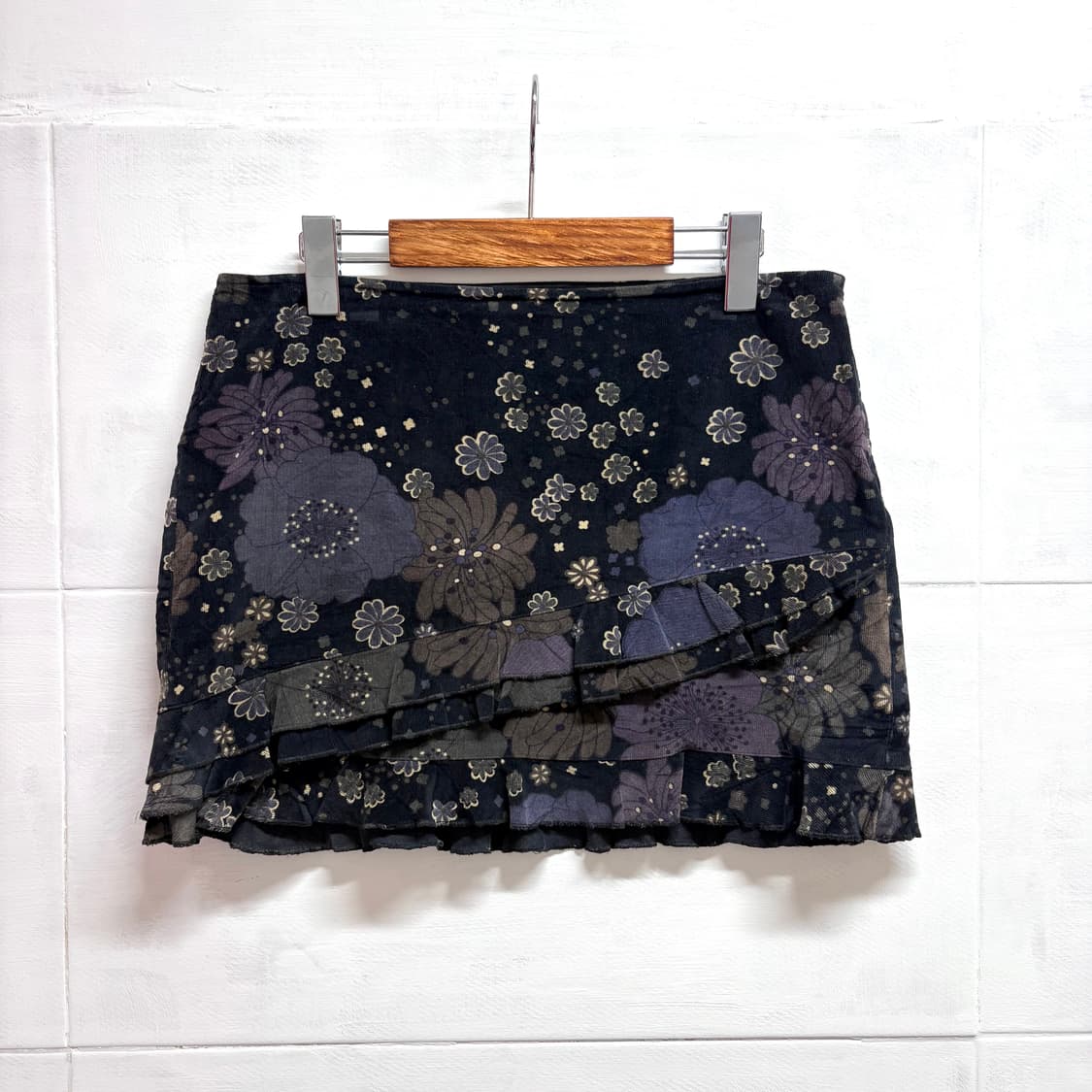 SISLEY 시슬리 코듀로이 캉캉 페어리 미니스커트  상품이미지1