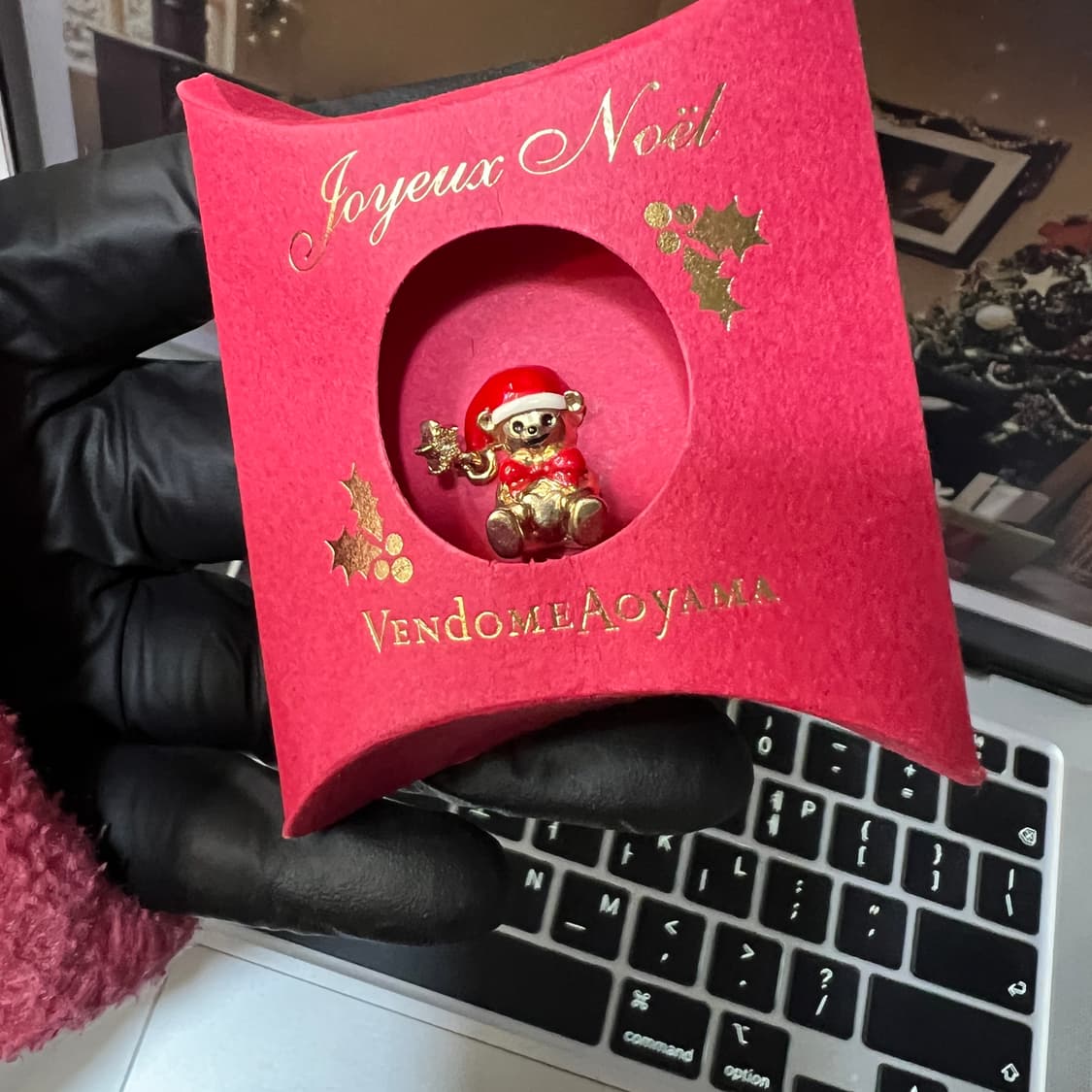 Vendome Aoyama 크리스마스 한정 핀 배지 상품이미지2