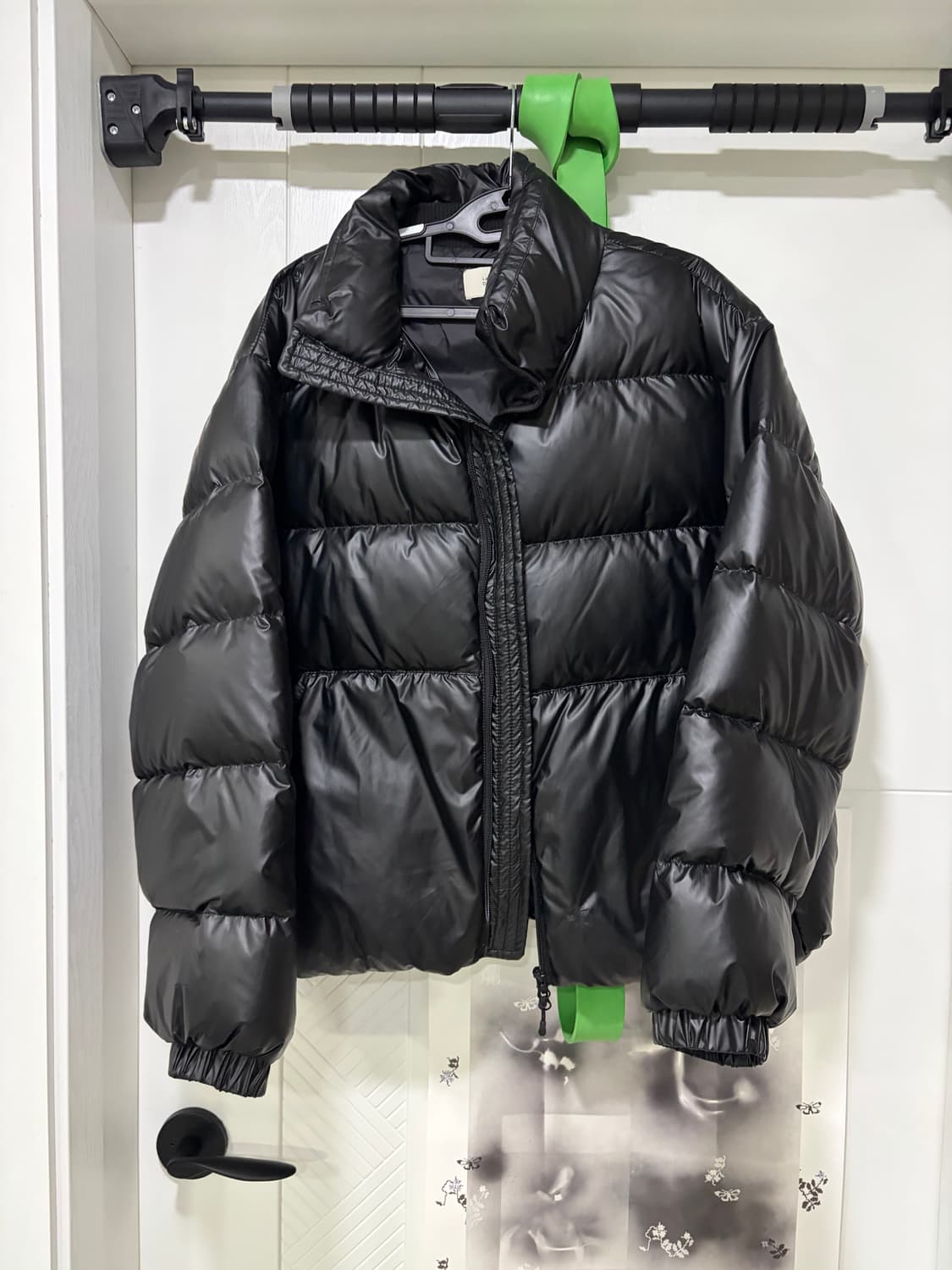 블랙 패딩 점퍼 상품이미지1