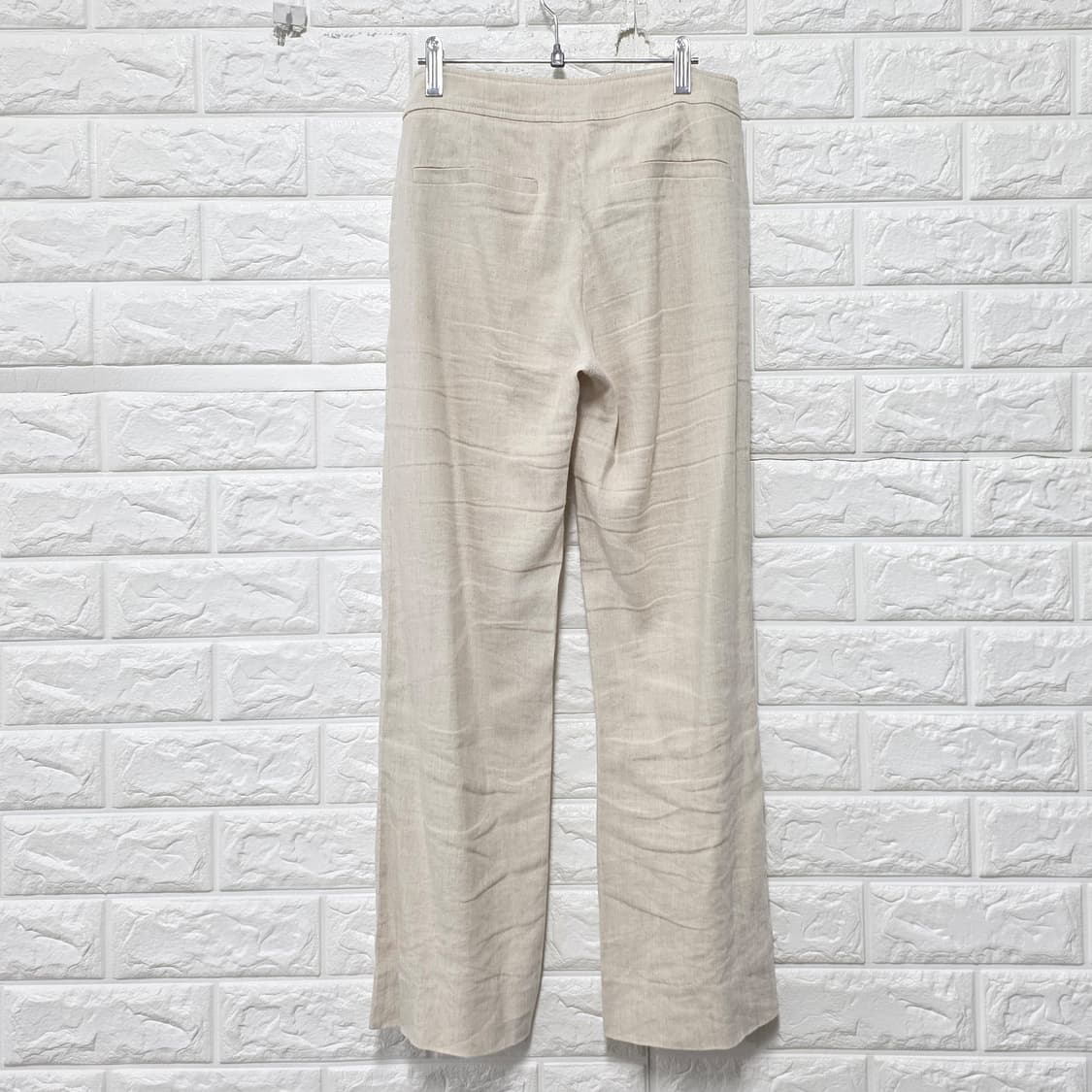 택포_ 20s 듀엘 여성 린넨 바지 55사이즈 상품이미지4