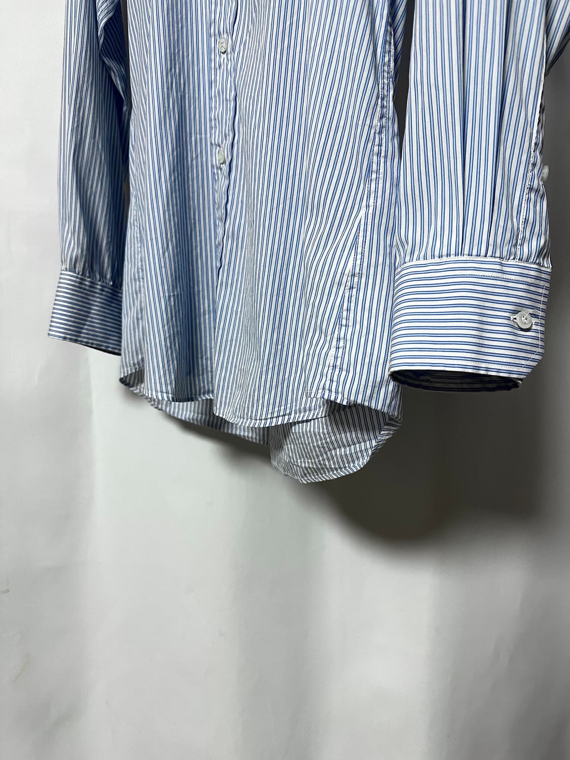 GUCCI Contrast Collar Stripe 셔츠 상품이미지3