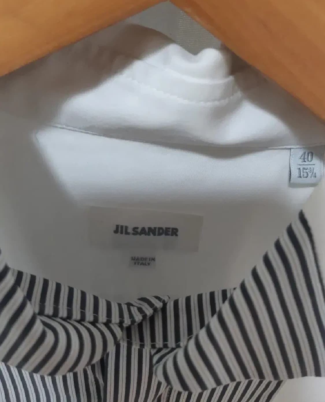 질샌더 스트라이프 셔츠 40 상품이미지3