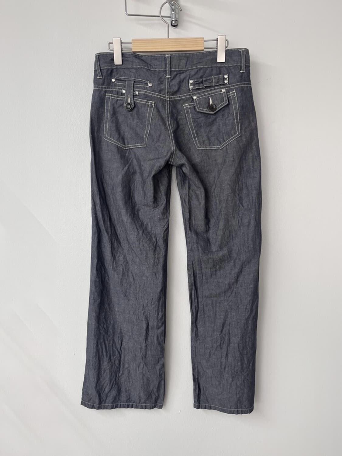 Linen stitch denim pants 상품이미지4