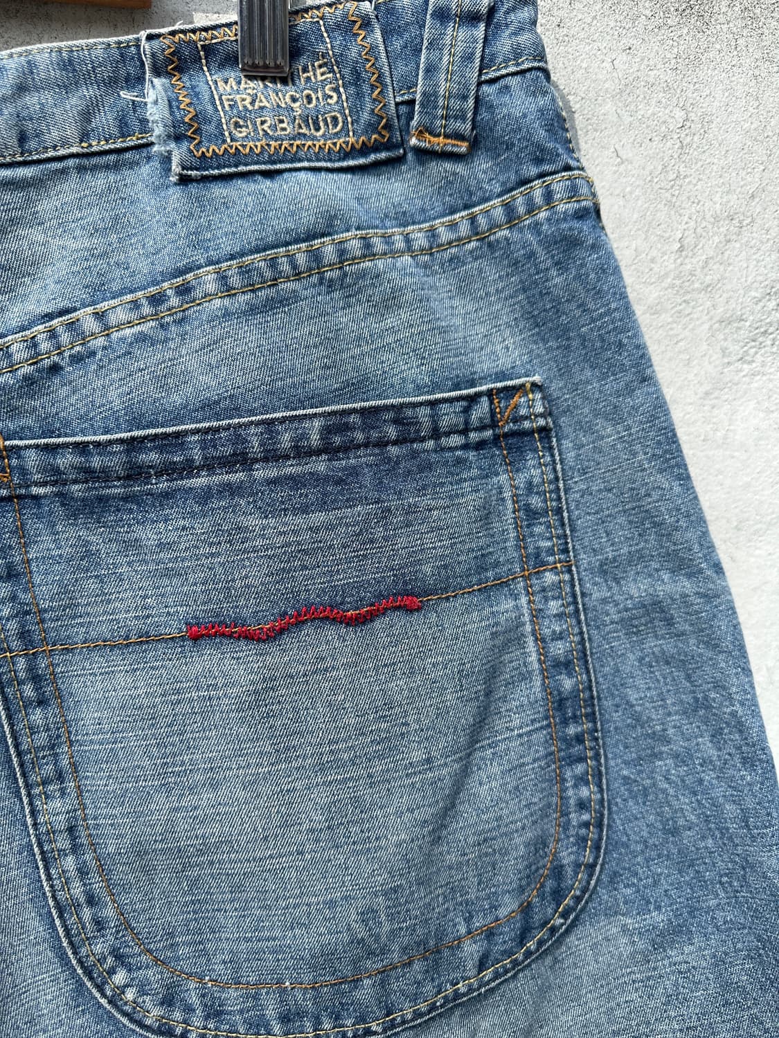 [40] 마리떼 프랑소와 저버 데님 하프팬츠 반바지 빈티지 상품이미지9