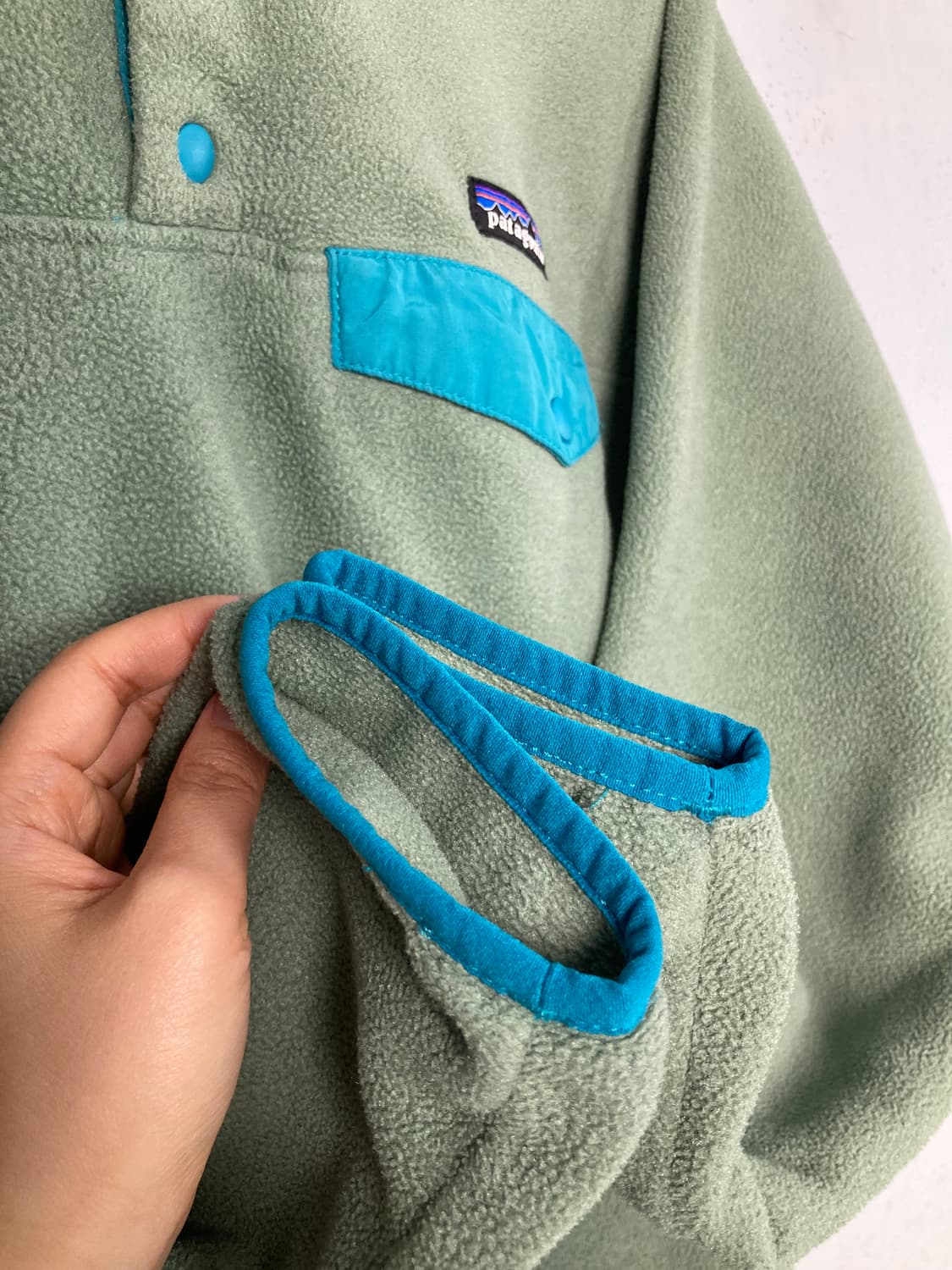 파타고니아 신칠라 피스타치오/민트 (M) 상품이미지4