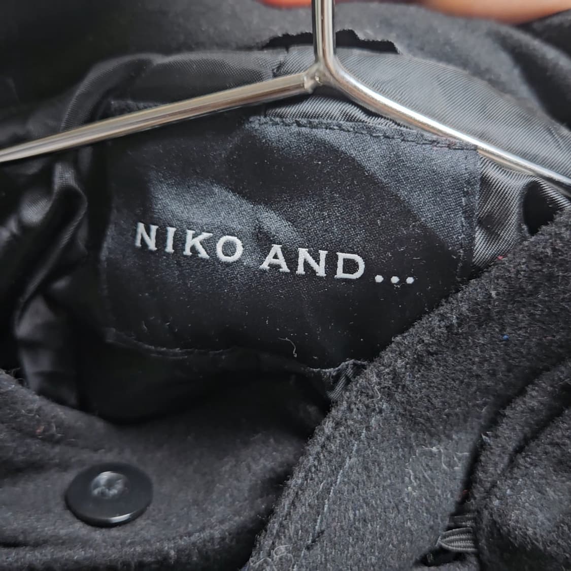 니코앤드 후디드 하프 코트 상품이미지3