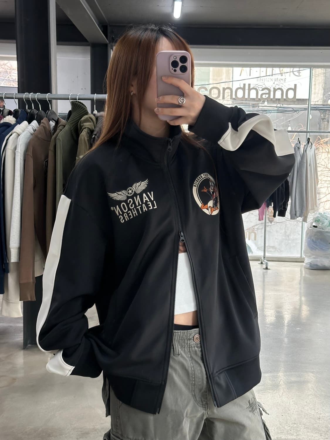 벤슨 X 톰과제리 자수 투웨이 트랙집업 져지 상품이미지2