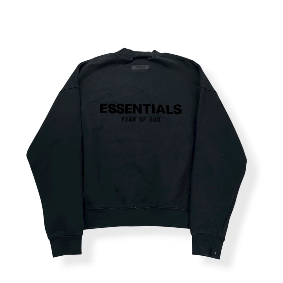 100 피오갓 에센셜 백로고 맨투맨 상품이미지1