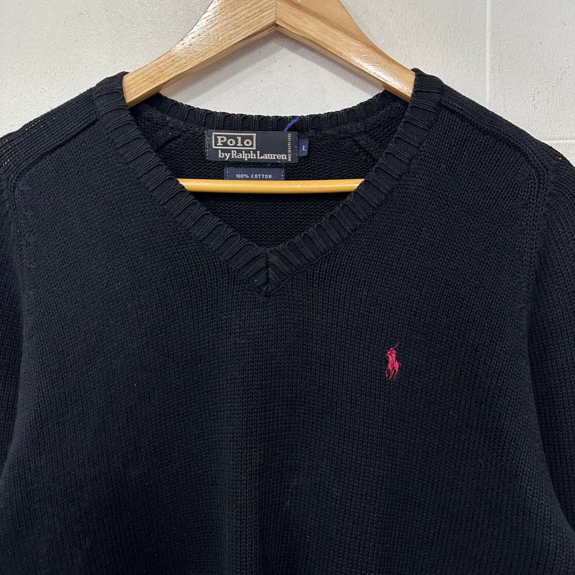 폴로 랄포르렌 꽈배기 니트 상품이미지2