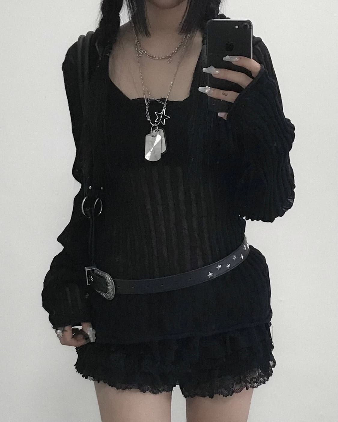 펑크 루즈 롱슬리브  상품이미지1