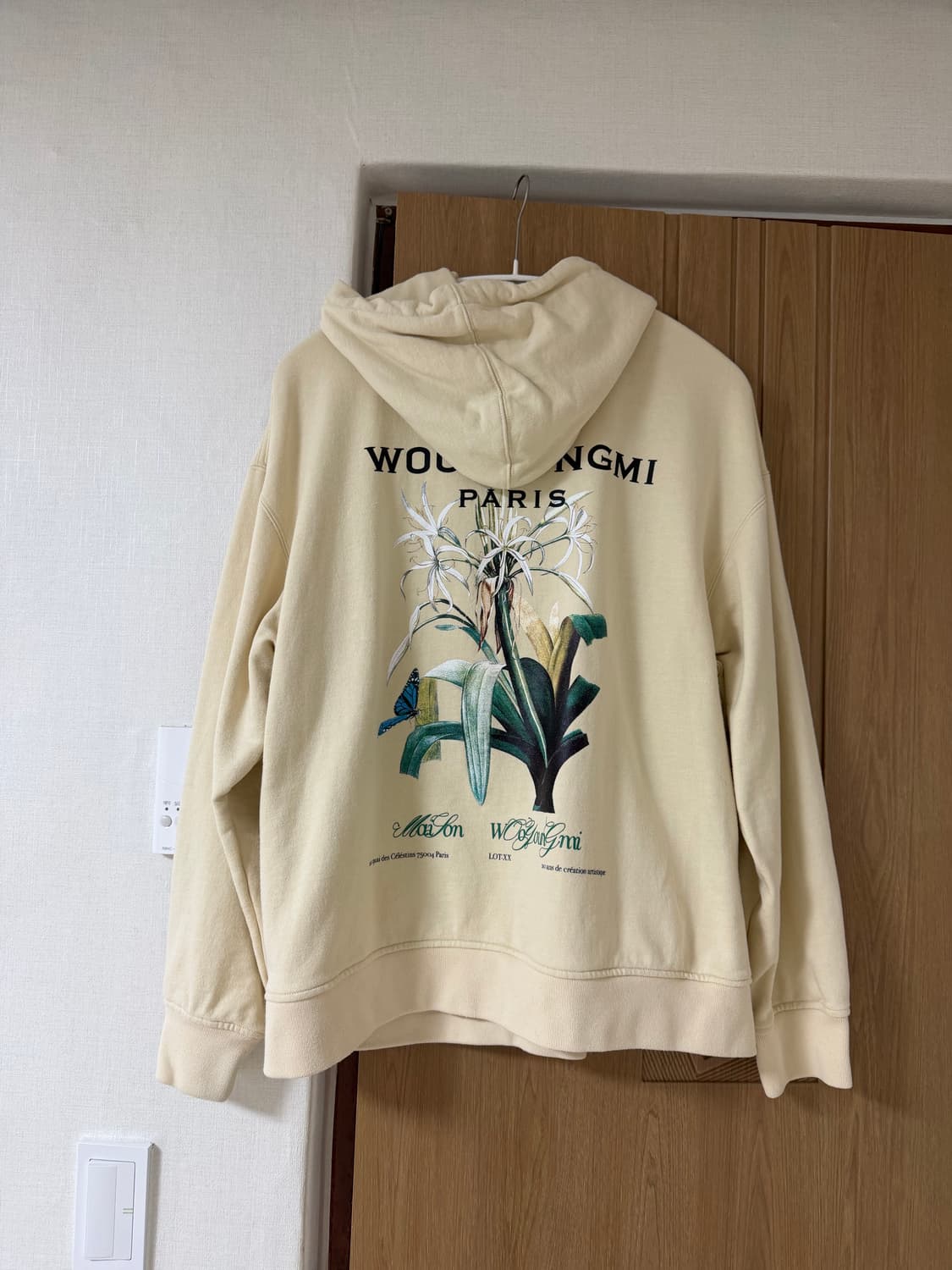 우영미 플라워 후드티 46 상품이미지2