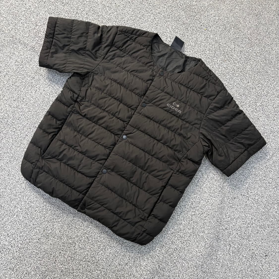 M 아이더 공용 경량 구스다운 자켓 반팔 0319J 상품이미지1