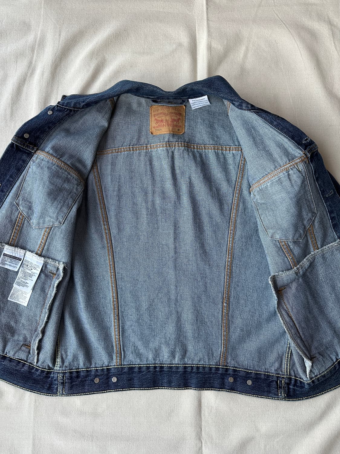 리바이스 3세대 데님 트러커 자켓 M 상품이미지8