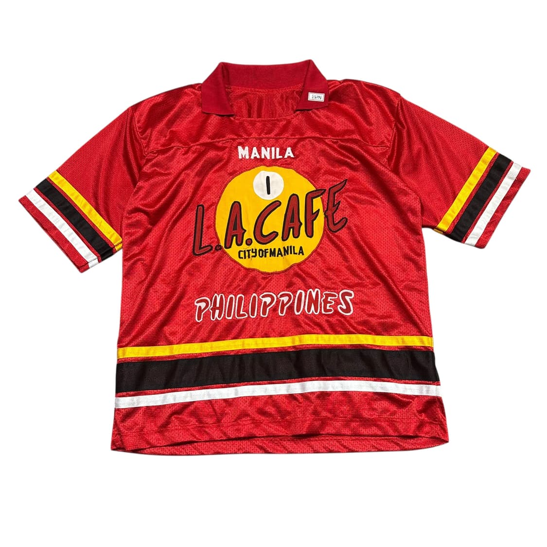 ✨ (바배) 빈티지 올드스쿨 매쉬 카라 반팔티  상품이미지1