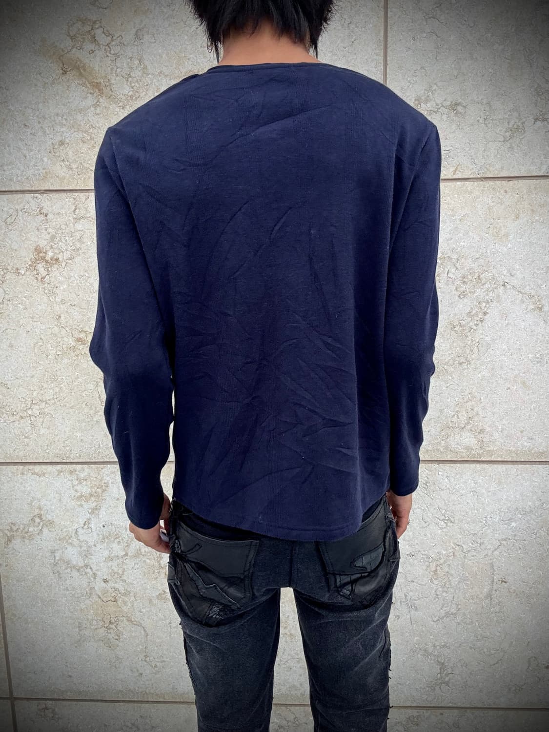 “Vintage”Navy Minimal Mood Grey Layered  상품이미지8