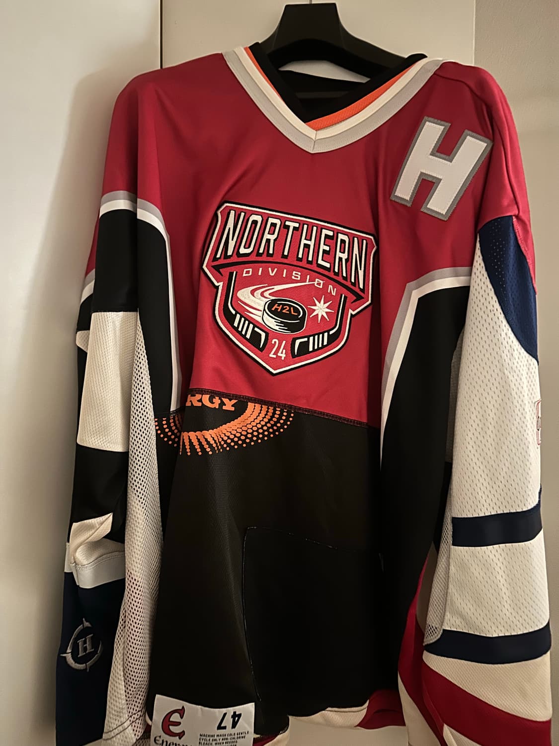 H2 h&m  풋볼 져지.   (마틴로즈 paf 발렌시아가 상품이미지4