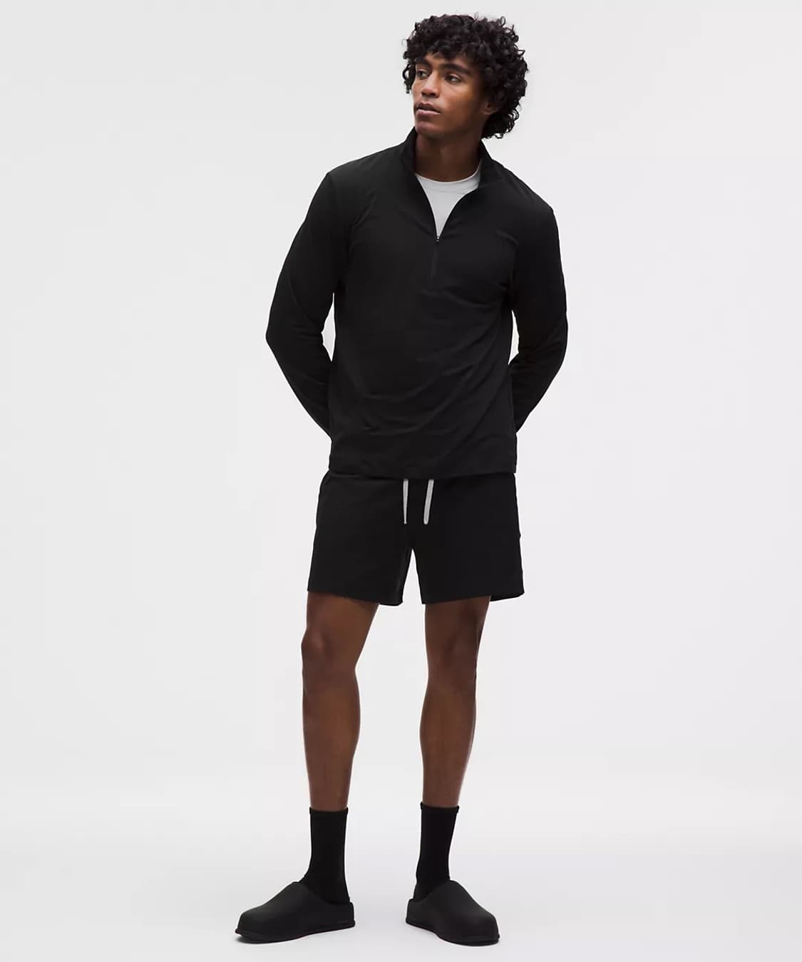 룰루레몬 소프트 저지 하프집 S 상품이미지2