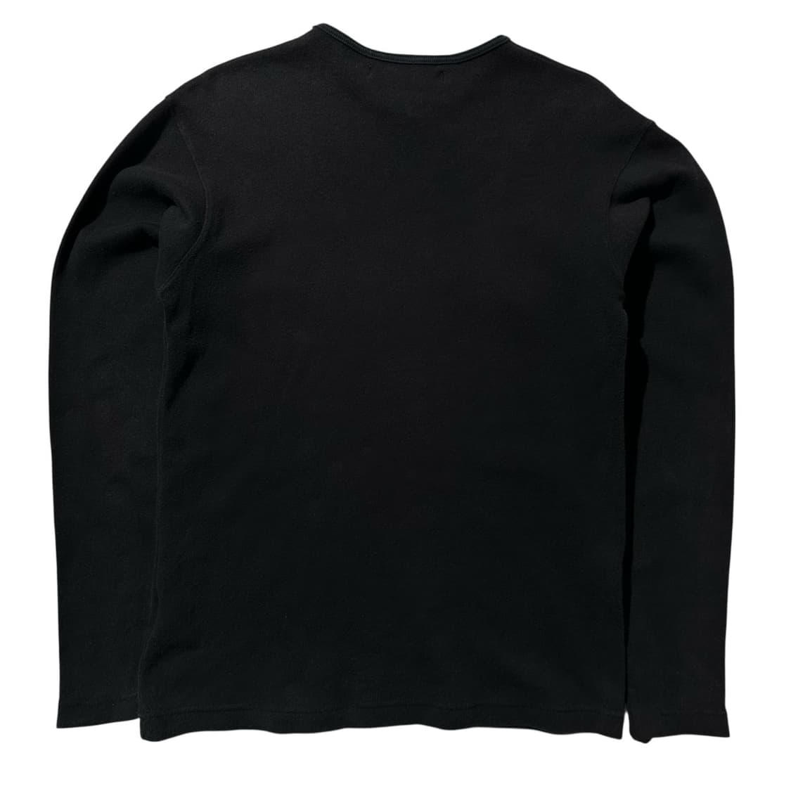 생로랑 00‘s 로고 스펠아웃 V넥 롱슬리브 티셔츠 상품이미지2