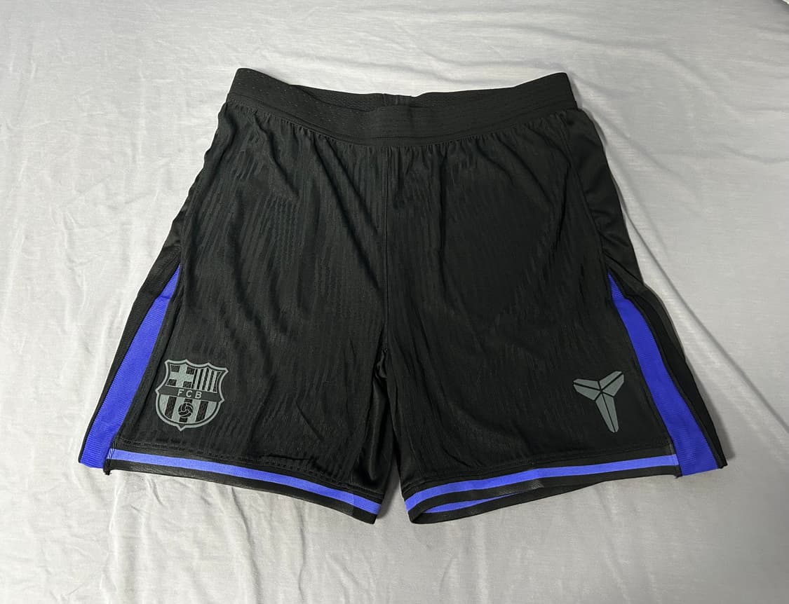 25-26 바르셀로나 코비 어웨이 어센틱 팬츠 쇼츠 바지 상품이미지1