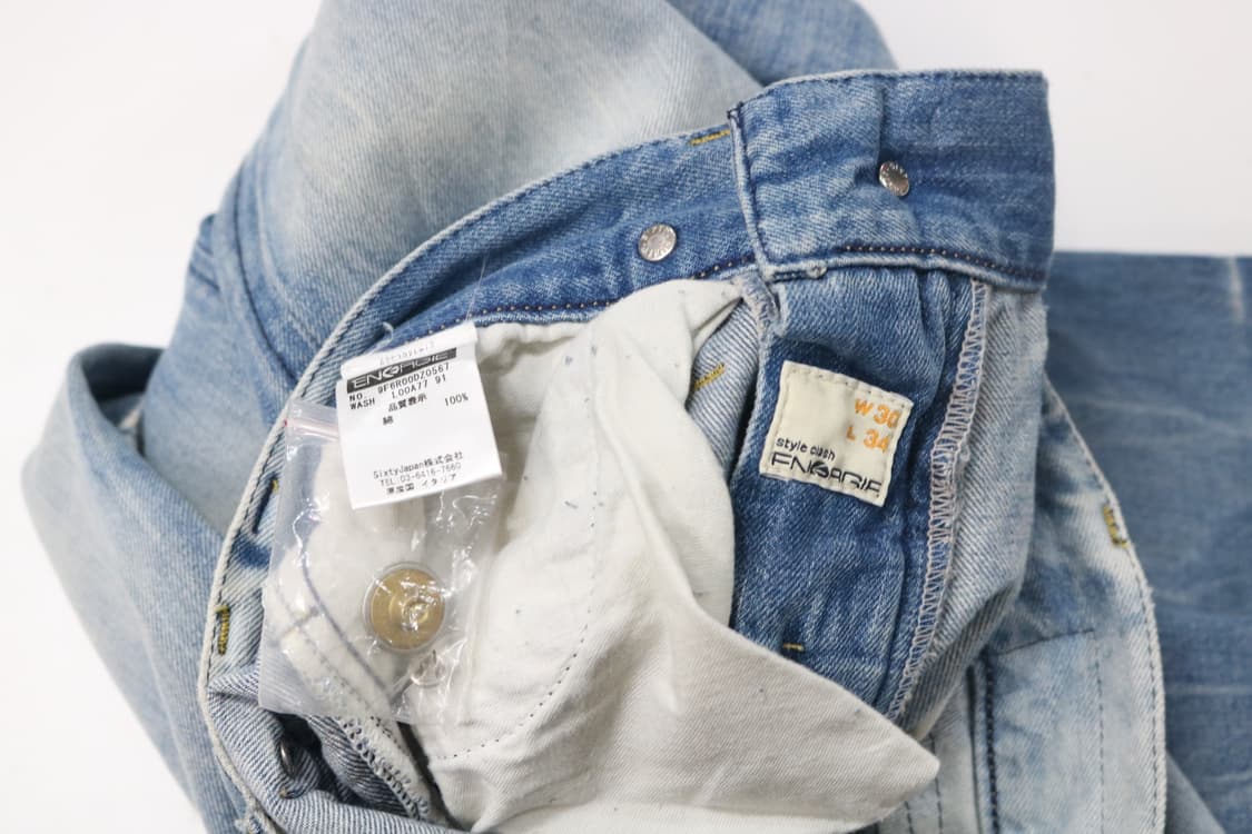 ENERGIE 에너지 빈티지 워싱 부츠컷 데님 팬츠 (W30 L34) 상품이미지10