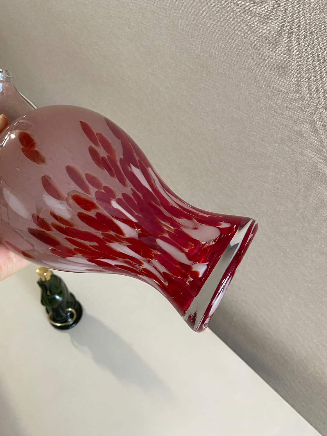 일본 수공예 유리화병 상품이미지7