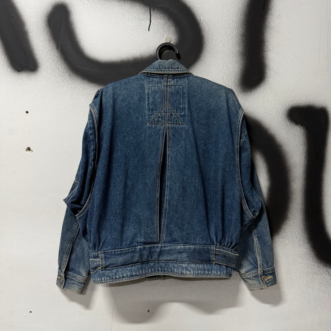 VTG 빈티지 멀티 디테일 더블 스냅 데님 블루종 자켓 상품이미지2